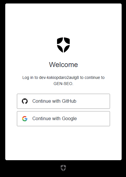 Launch app and login with high end security